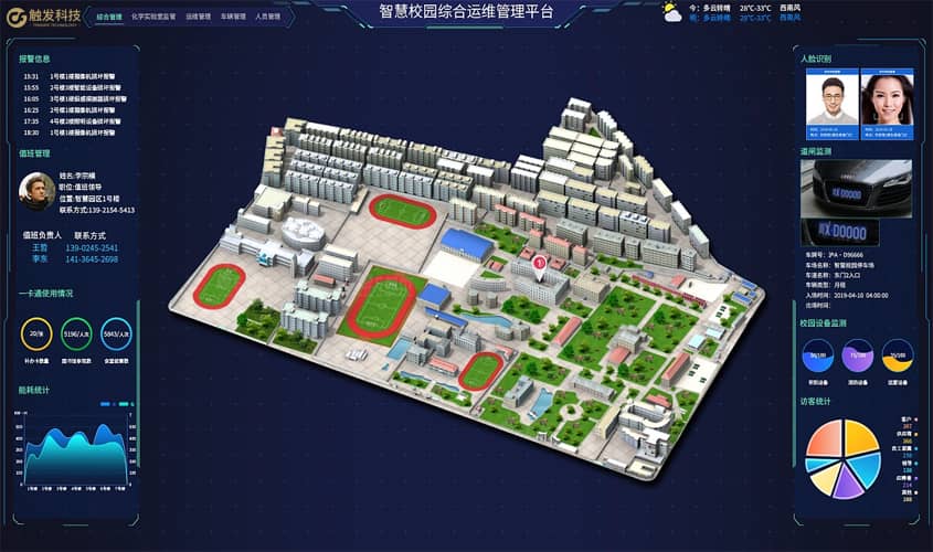 智慧校园-孝感市某学校